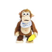 Stuffed Cartoon Animal brinquedo de macaco de pelúcia